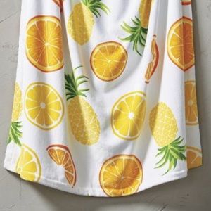 Frontgate Pineapple Citrus Resort Beach Towels